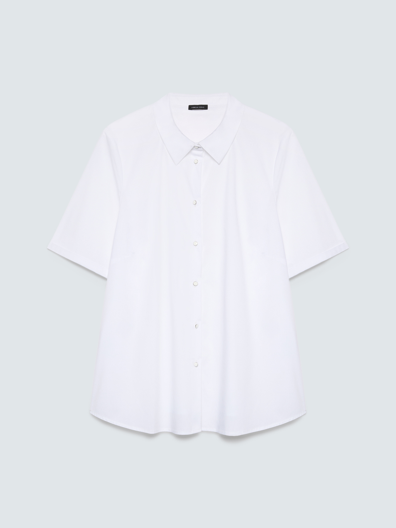 Cotton poplin shirt image number 4
