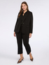 Relaxed-fit blazer in stretch fabric image number 2