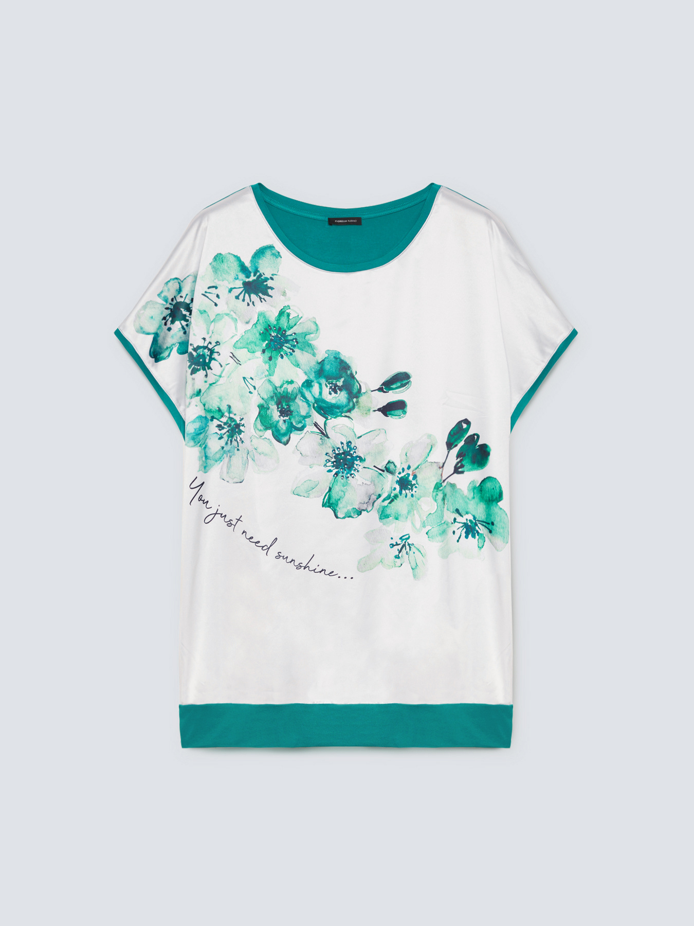 T-shirt con stampa a fiori image number 4