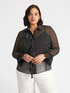 Polka dot shirt with flounces image number 2