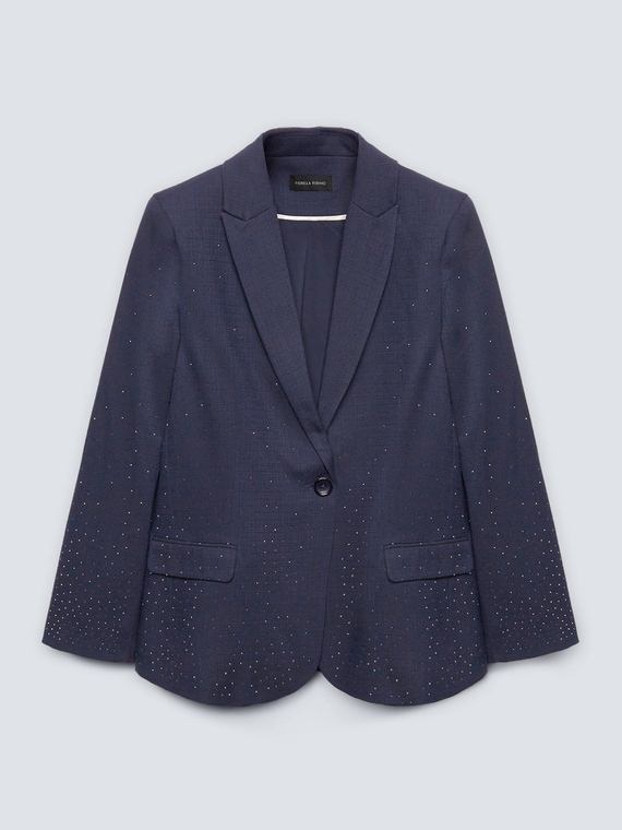 Blazer with applications