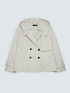 Kurzer zweireihiger Trenchcoat image number 4