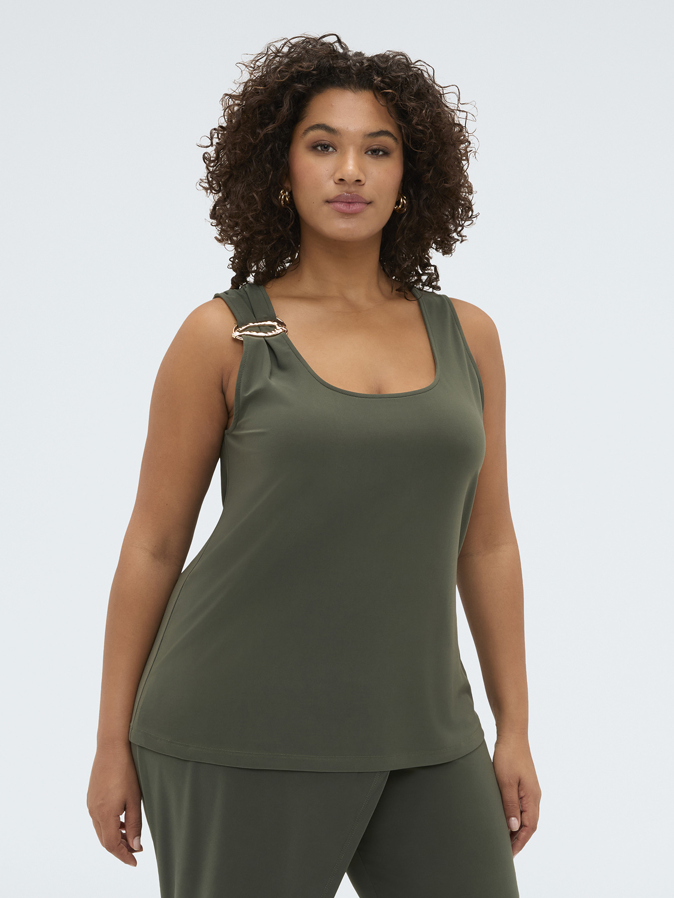 Jersey top with jewel appliqu&eacute; image number 2