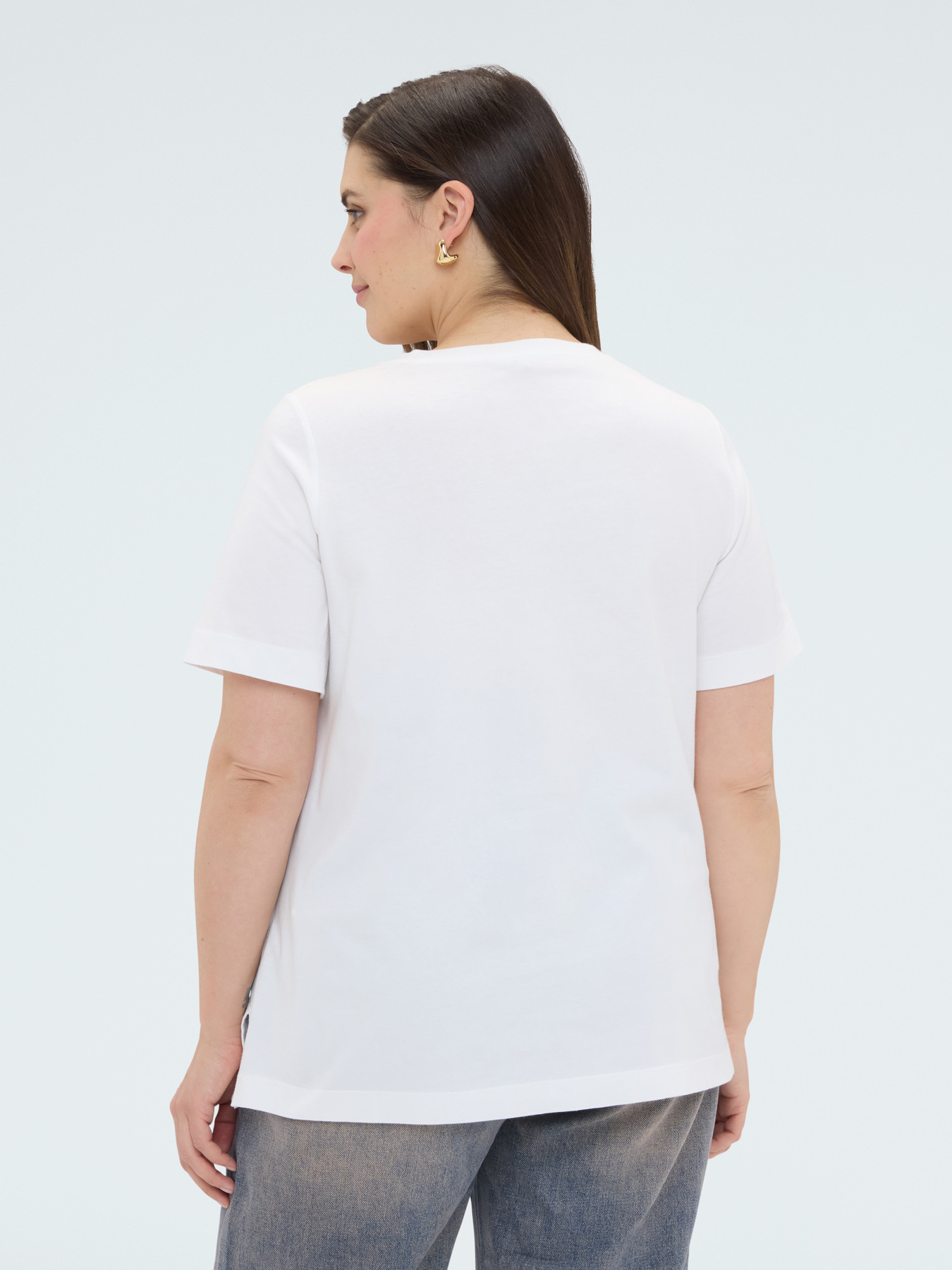 Chic dog t-shirt with luminous details image number 1