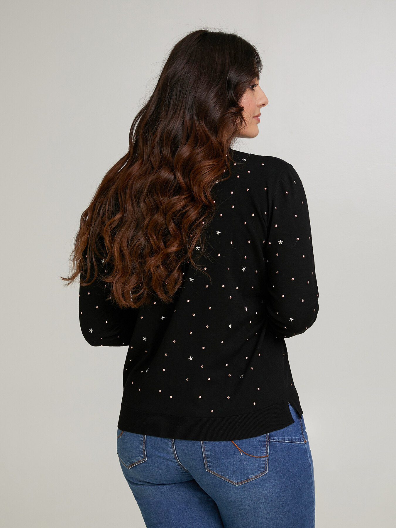 Cardigan con stelle image number 1