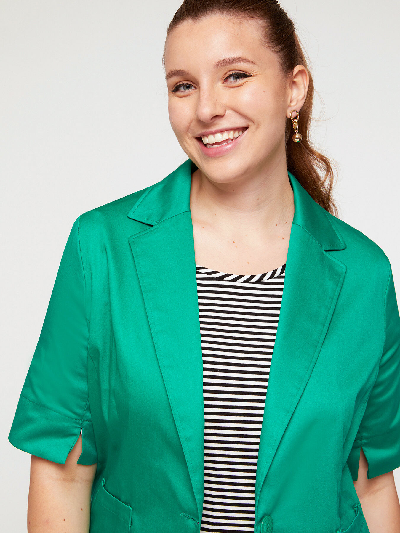 Blazer maniche corte image number 2