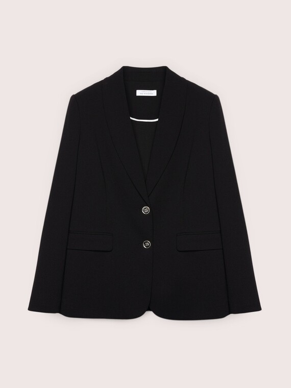 Taillierter Blazer aus Stretchstoff