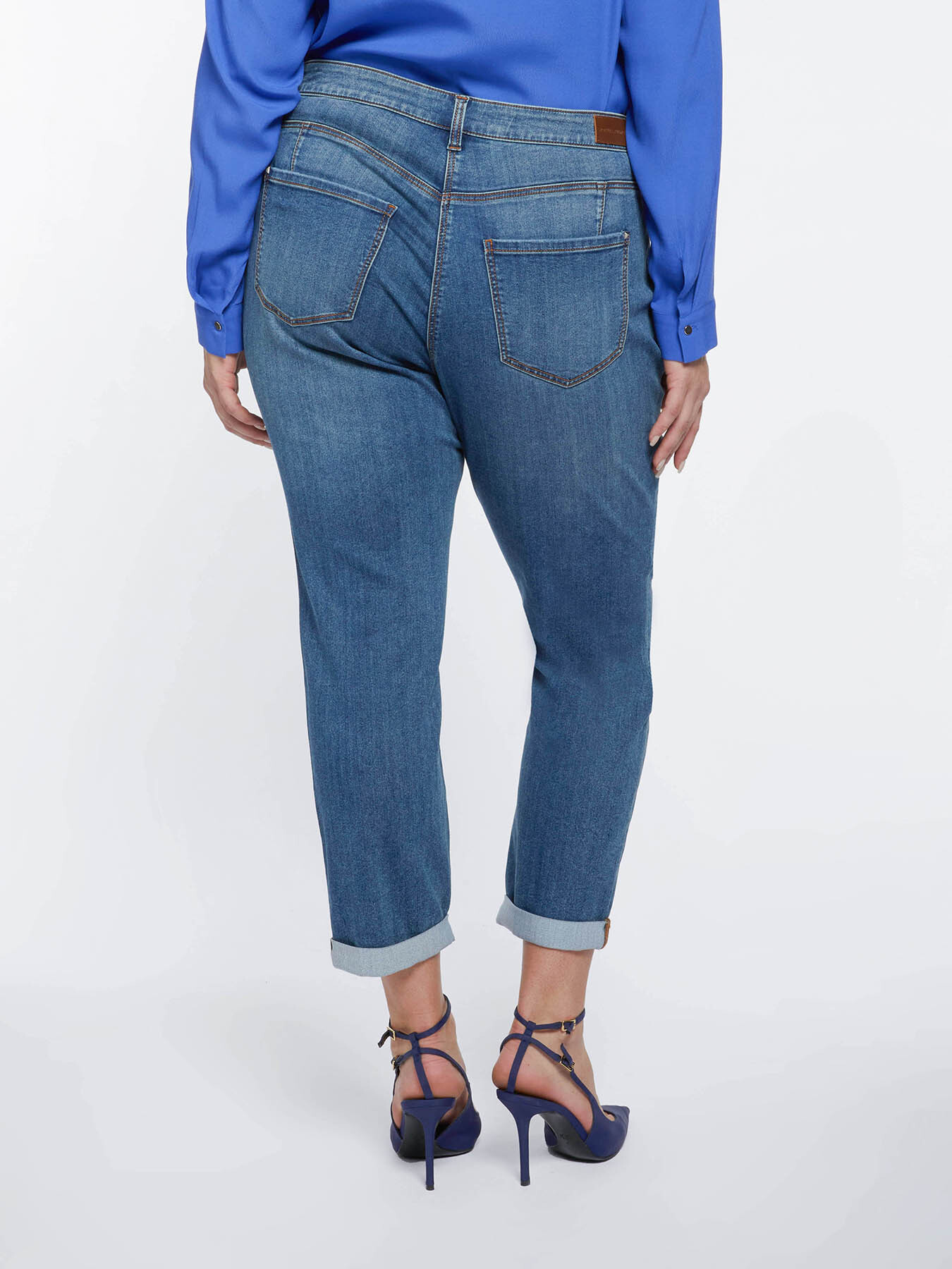 Slim Girlfit Jeans &bdquo;Zaffiro&ldquo; image number 2