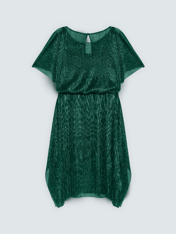 Robe en cr&ecirc;pe lurex