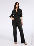 Jeans flare lavaggio dark grey image number 0