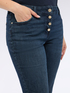 Jeans flare lavaggio blu image number 3