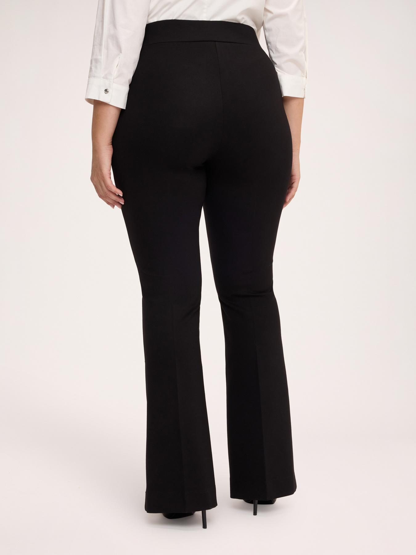 Flare pants in Milano stitch image number 1