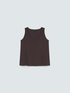 Top in jersey con scollo a V image number 4