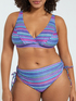 Bikini con estampado multicolor y lazos image number 2