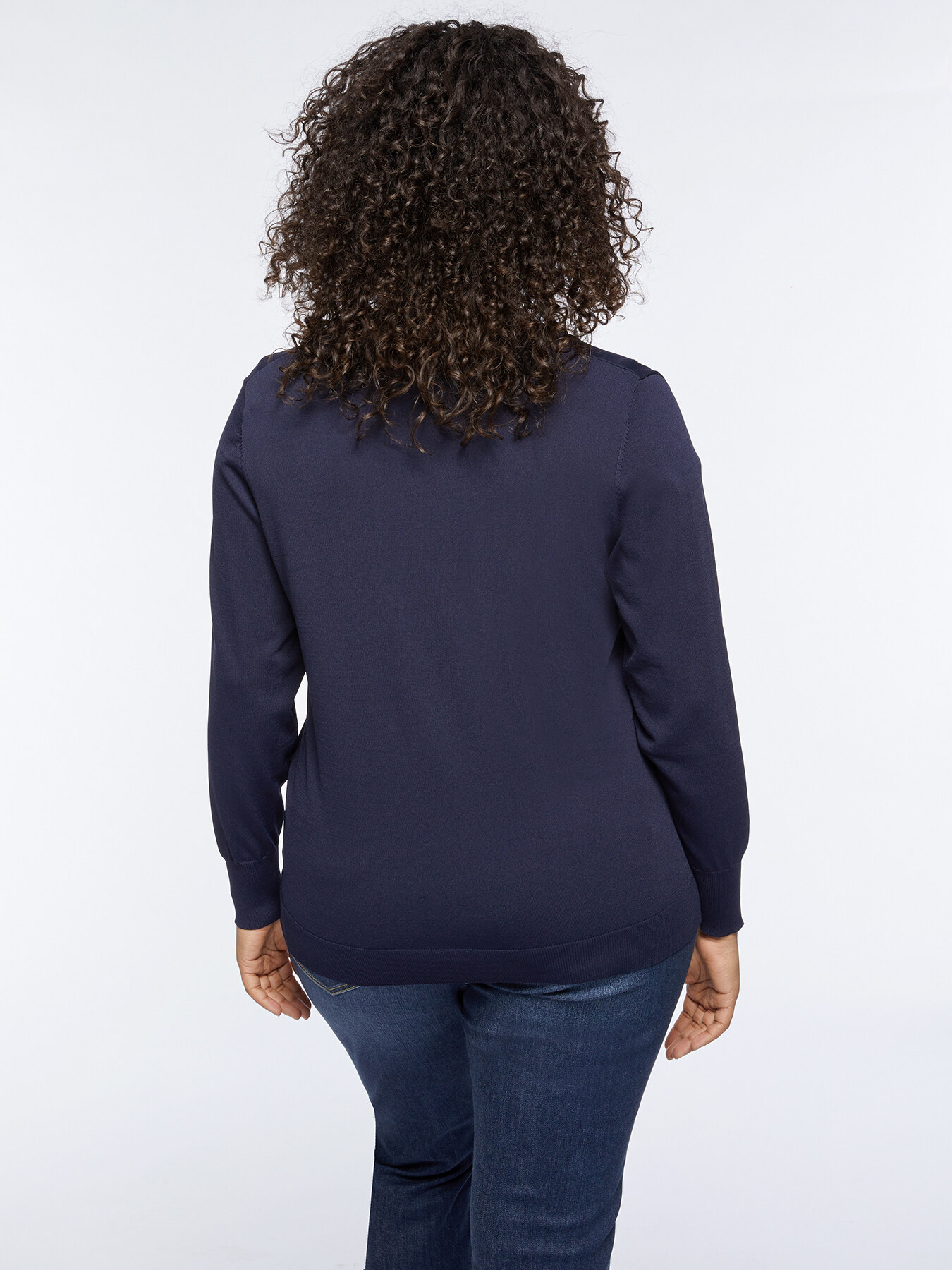 Pull &agrave; col en c&oelig;ur image number 1