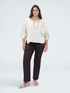 Pantaloni Regular in cotone stretch image number 2