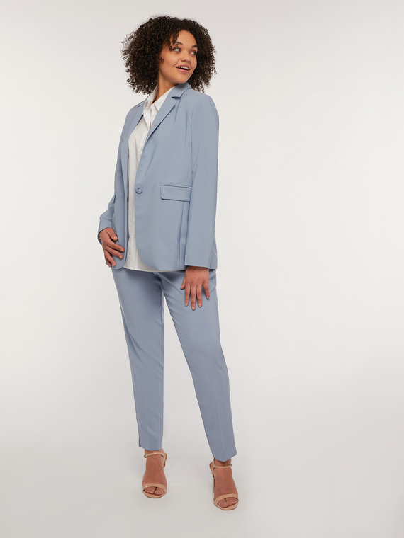 Fiorella Rubino Blazer con fodera a righe Donna
