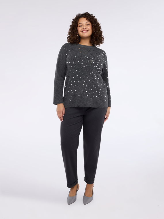 Barrel-Hose aus Punto Milano