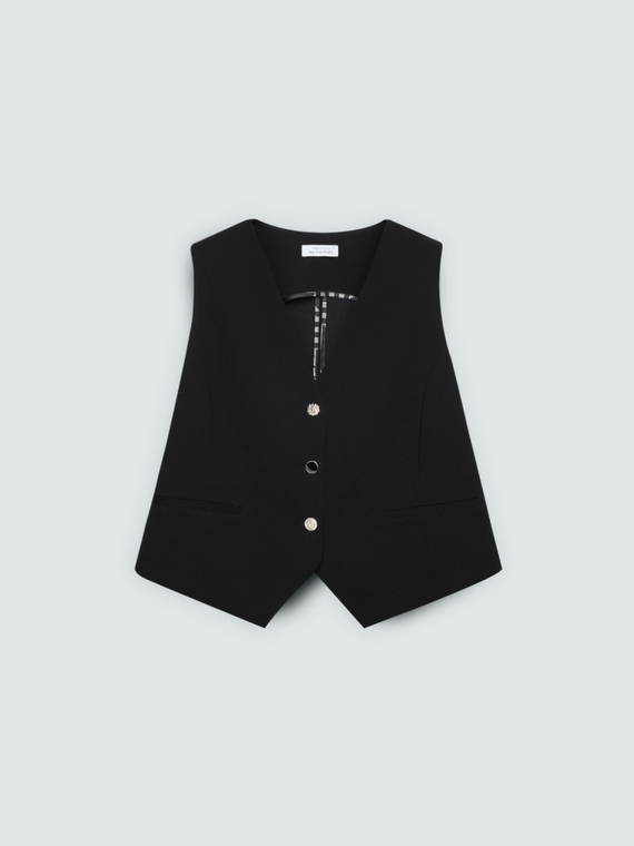 Gilet en tissu extensible