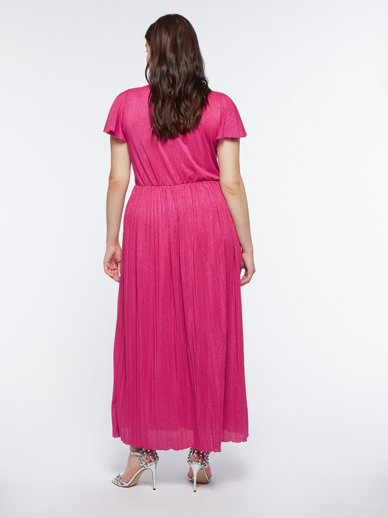 Vestito lungo lurex image number 1