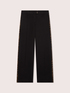 Straight-Hose aus Milano-Strick mit Animalier-Streifen image number 5