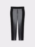 Pantaloni skinny con parti in similpelle image number 3