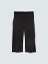 Pantaloni cropped in raso image number 4