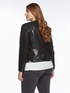Biker jacket with stitching image number 1