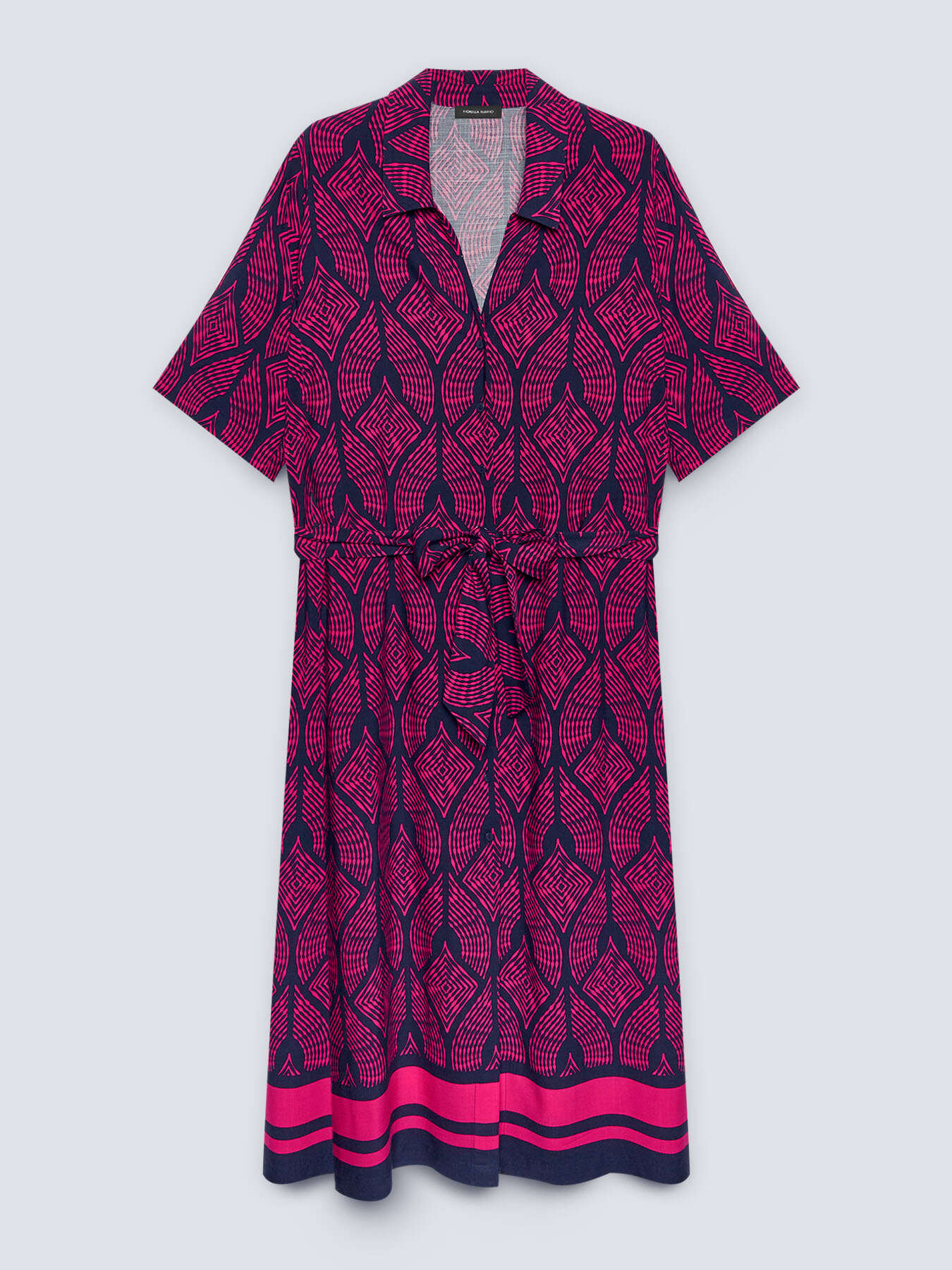 Robe chemisier imprim&eacute;e image number 4