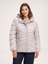 Short wave-quilted puffer jacket image number 0