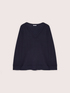 Maglia scollo a V in misto viscosa image number 4