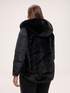 Two-material fleece jacket image number 1