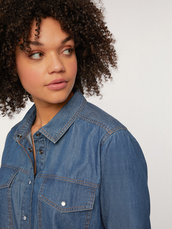 Fiorella Rubino Camicia in denim Donna