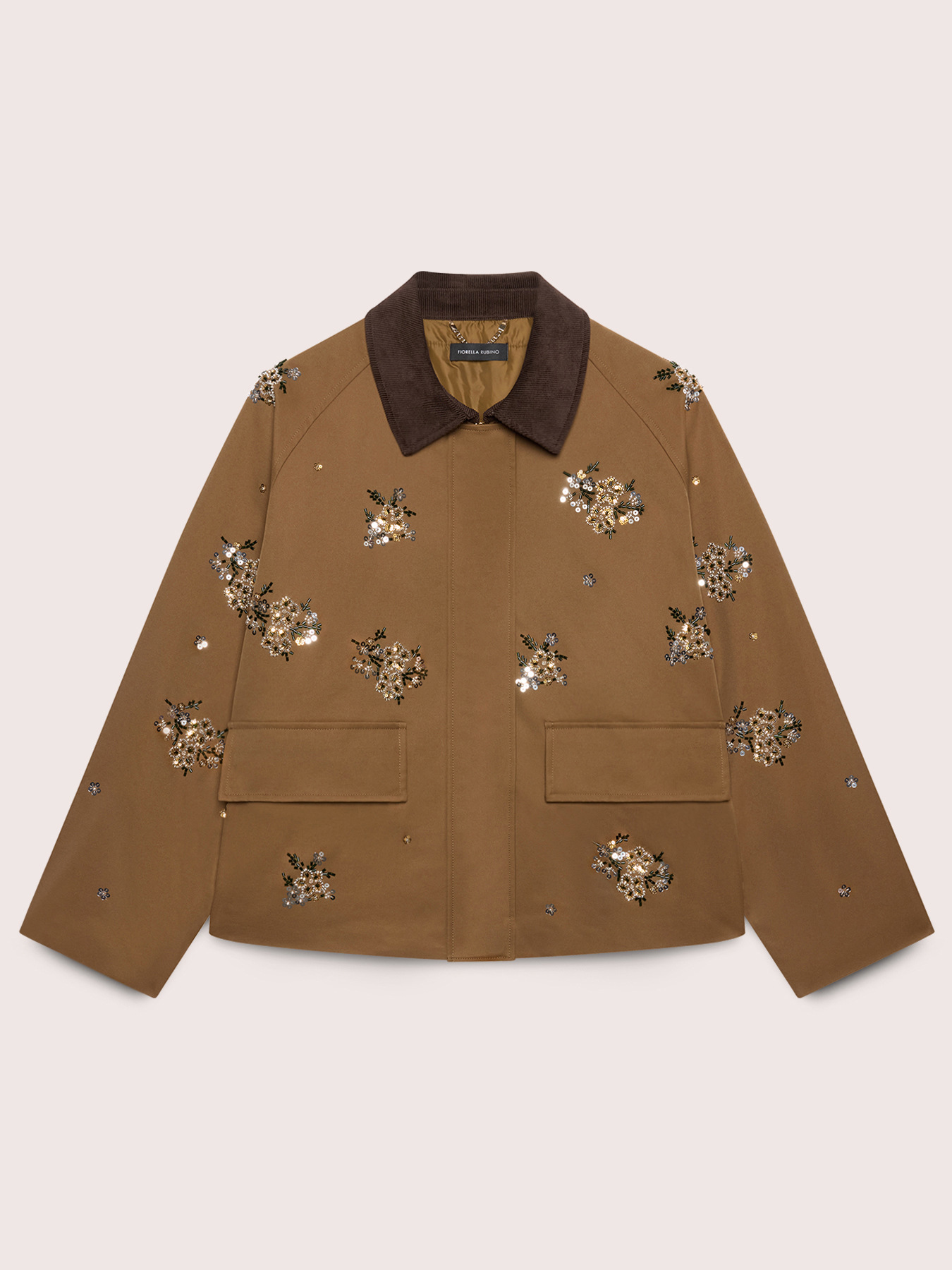 Jacket with floral embroidery image number 4