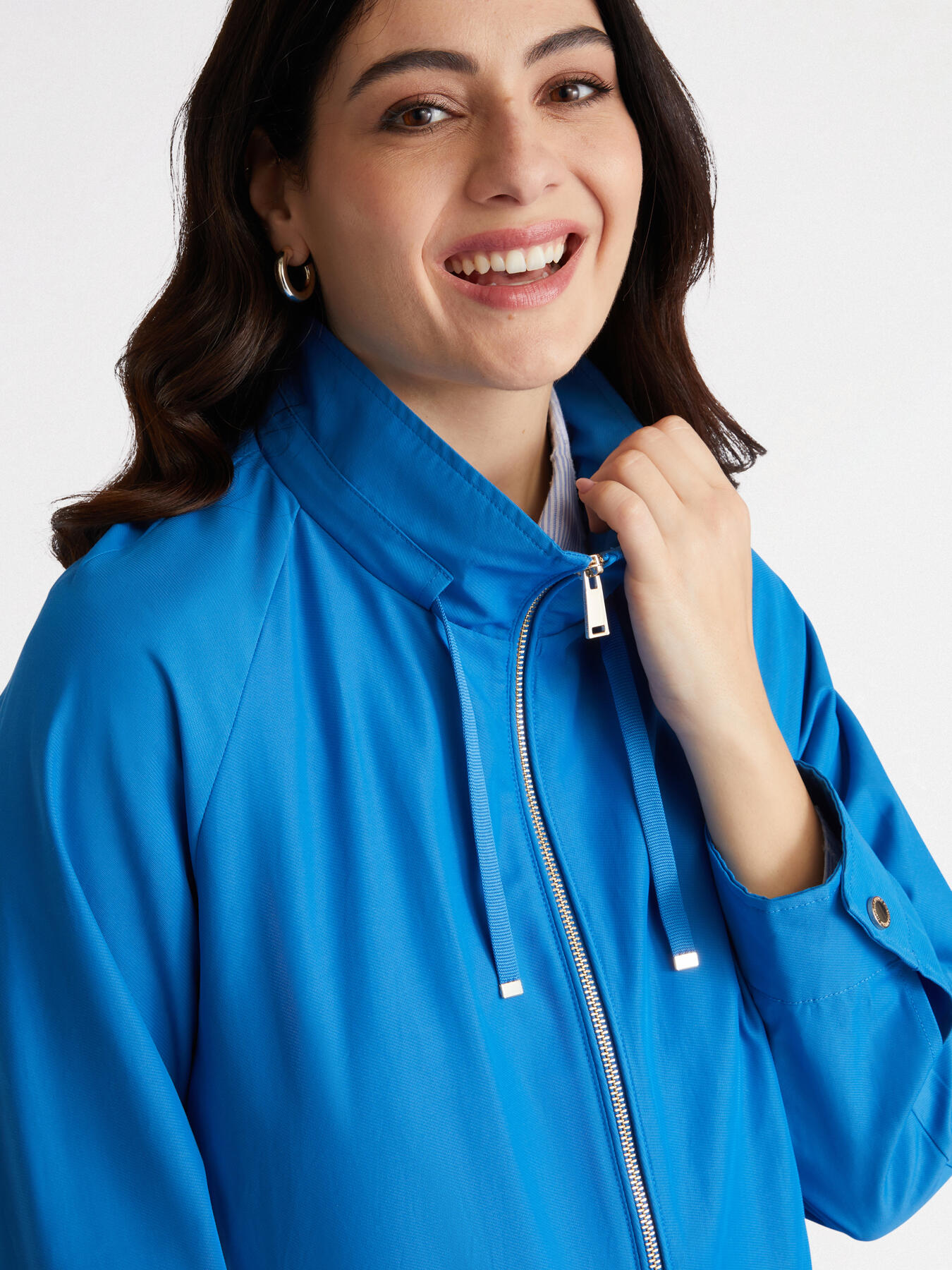 Parka leggero con zip image number 3