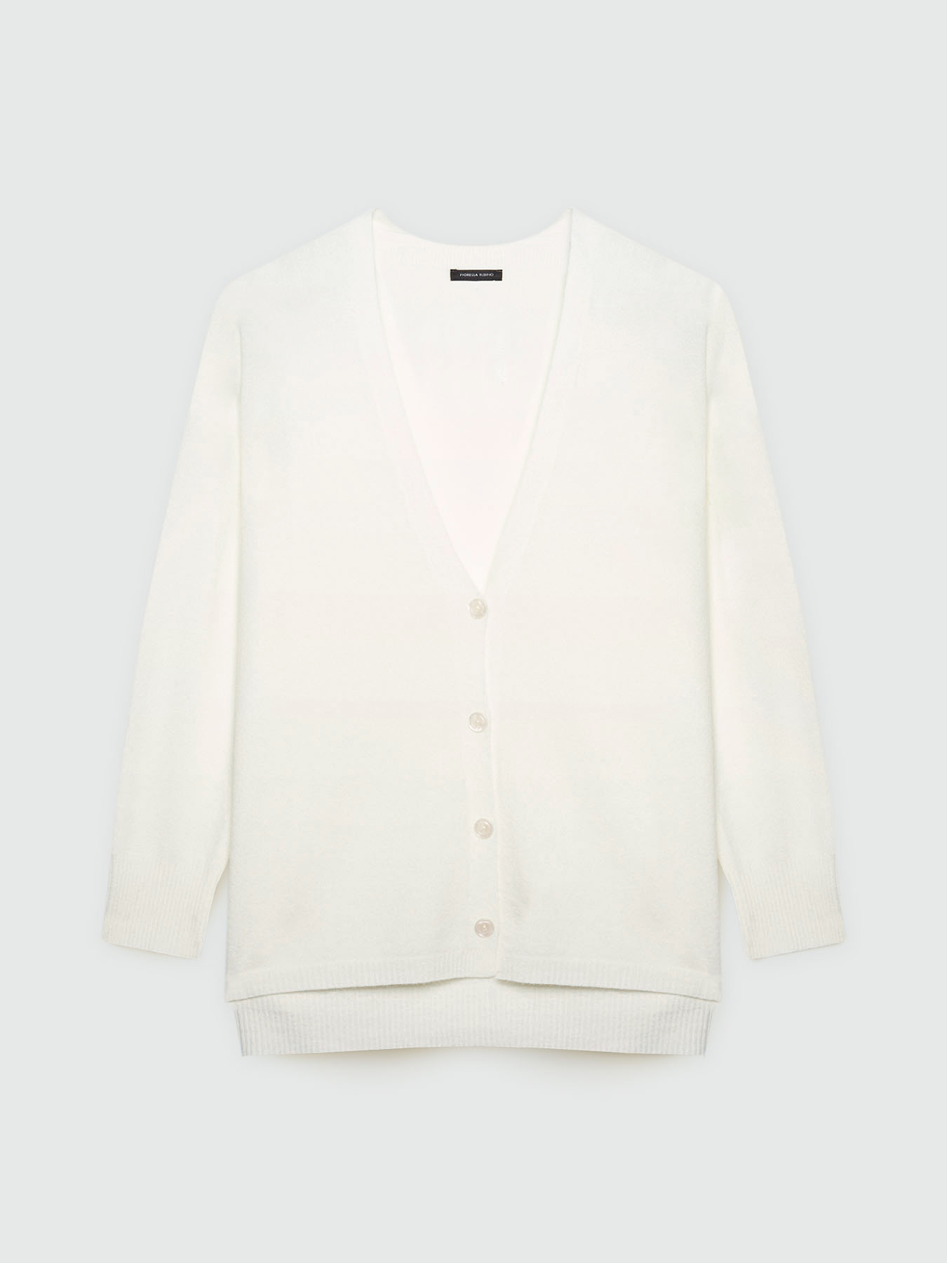 Cardigan mit V-Ausschnitt und Kn&ouml;pfen image number 4