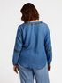 Blusa ricamata stile bandana con fibre in TENCEL&trade; image number 1