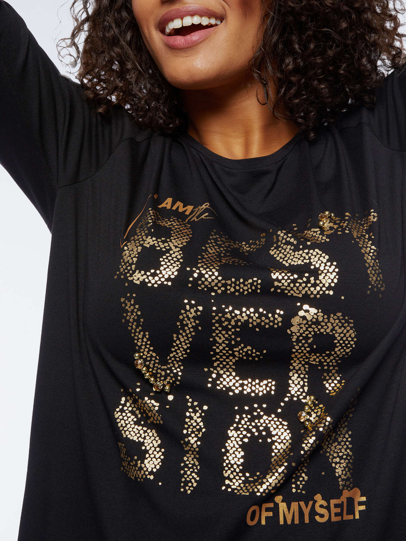 Camiseta con texto image number 2