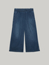 Jeans cropped in cotone organico #livegreen image number 3