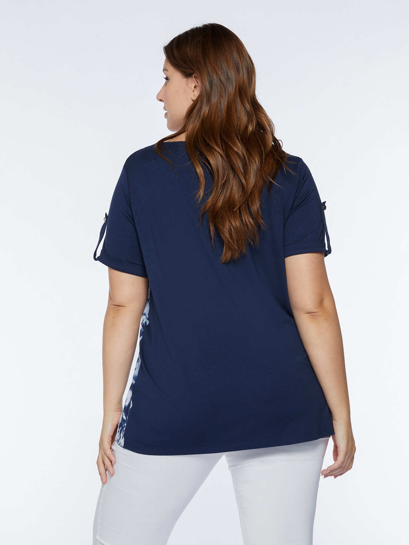 T-Shirt mit Batik-Druck image number 1