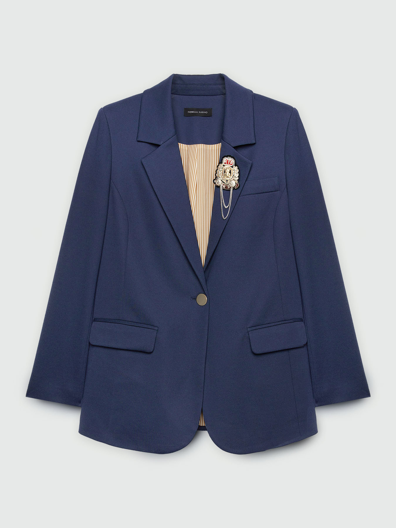 Blazer avec broche en viscose LENZING&trade; ECOVERO&trade; image number 6