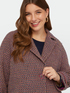 Cappotto jacquard effetto boucl&eacute; image number 3