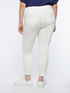Weiße Jeans mit Spitze image number 1