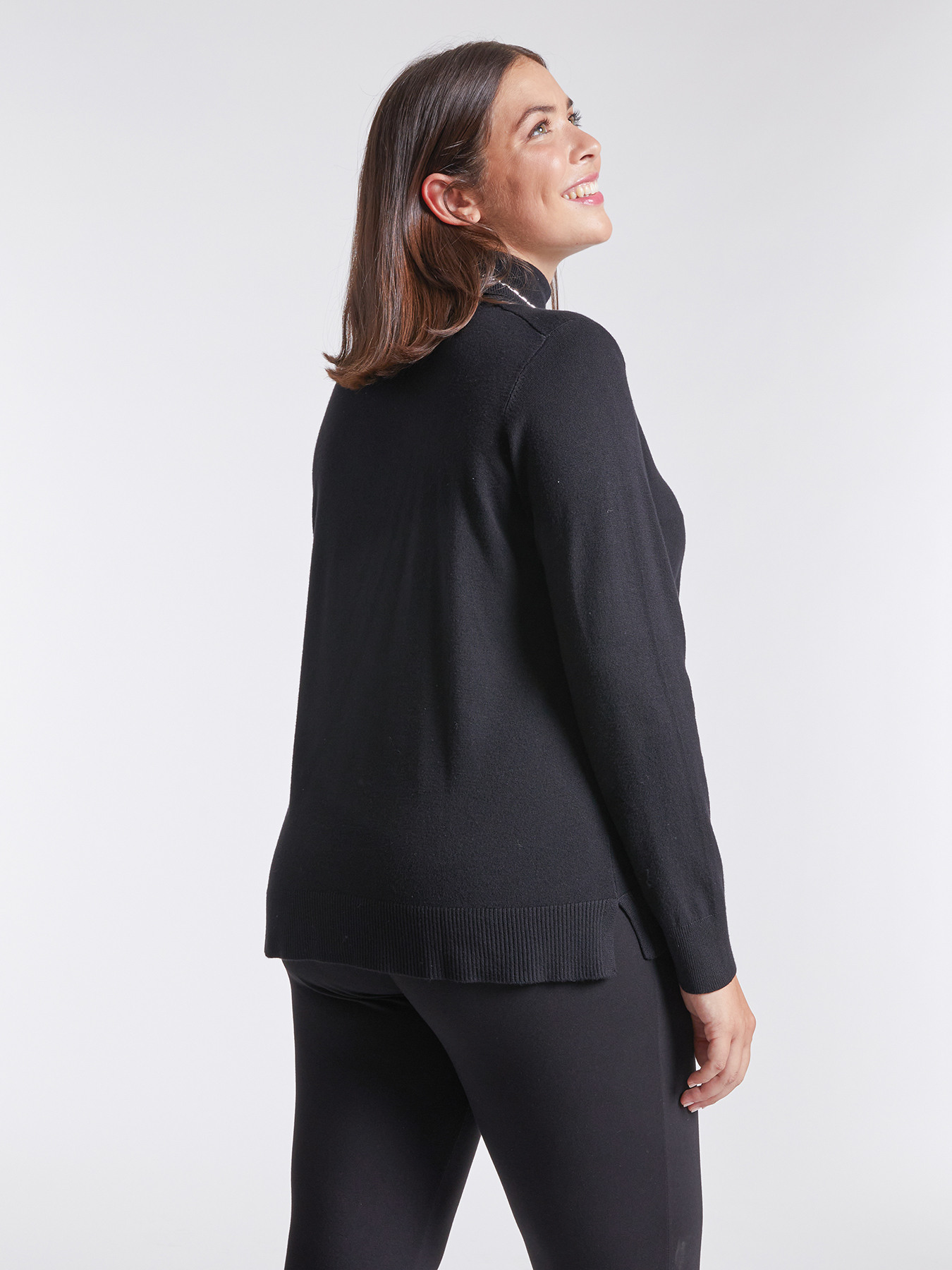 Rollkragenpullover aus Komfort-Viskose image number 1