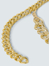 Chain design belt with braided link image number 2