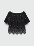 Blusa etnica off shoulders image number 4