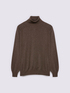 Viscose blend turtleneck sweater image number 4