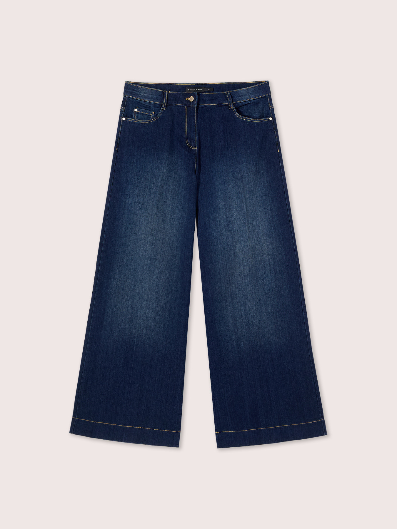 Jeans Wide Leg &mu;&epsilon; &pi;&lambda;ύ&sigma;&iota;&mu;&omicron; washed image number 4