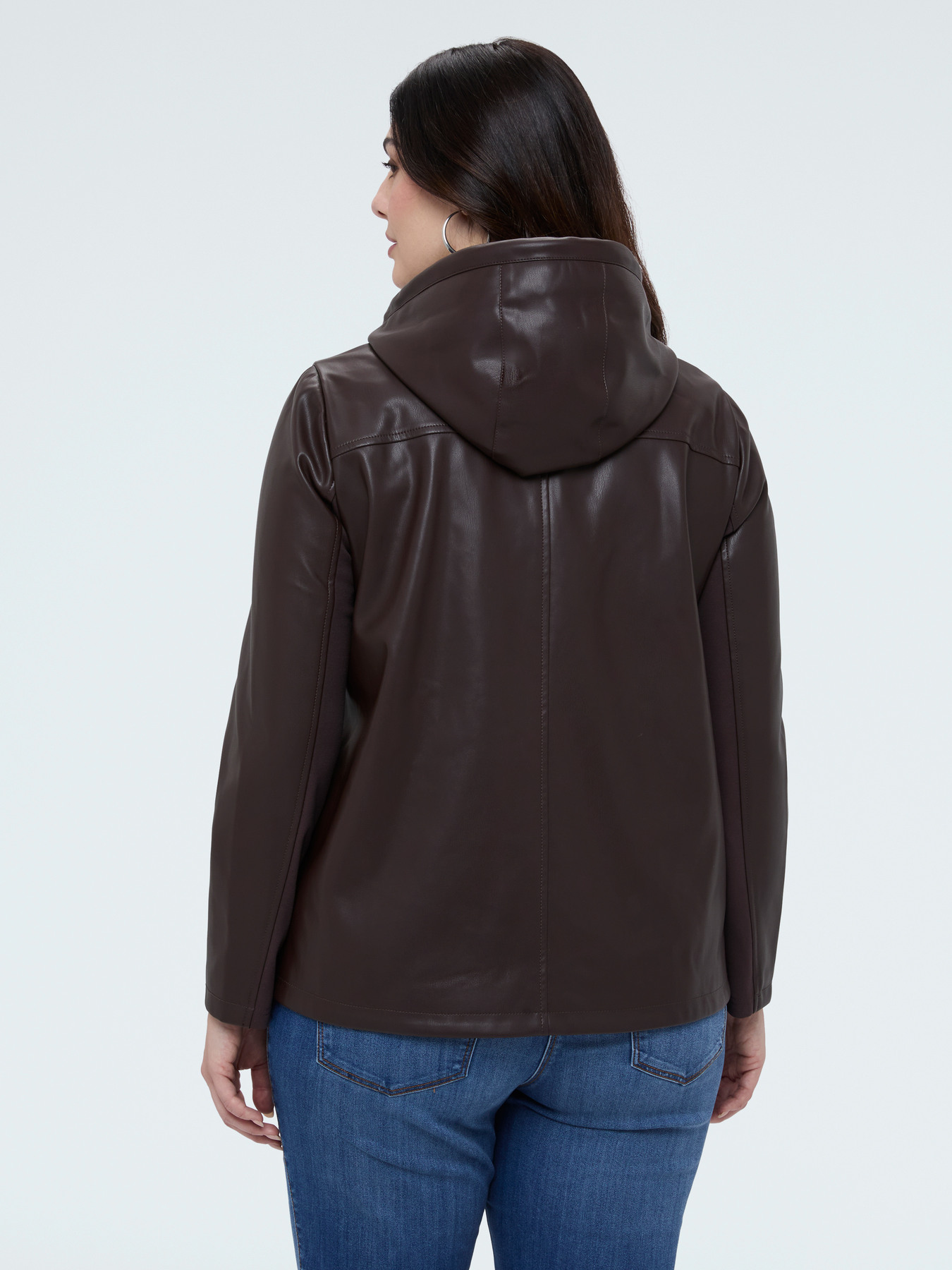 Veste biker avec capuche image number 1