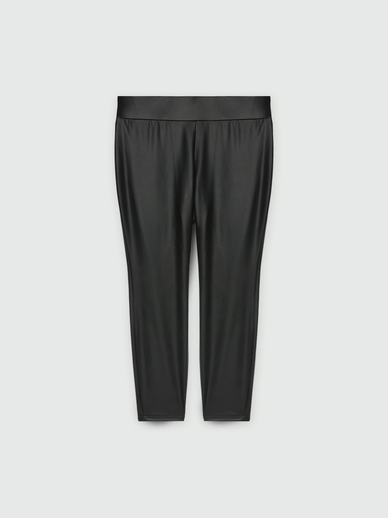 Shiny fabric leggings image number 3